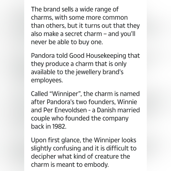 Authentic Pandora Exclusive/Extremely Rare 'Winniper' Charm ✨️ Like New! - Picture 13 of 13